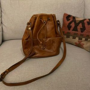 Patricia Nash Italian Leather Crossbody Bag